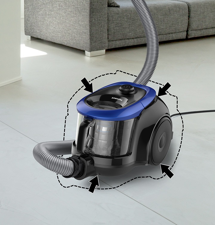 samsung canister vacuum cleaner vc 2100