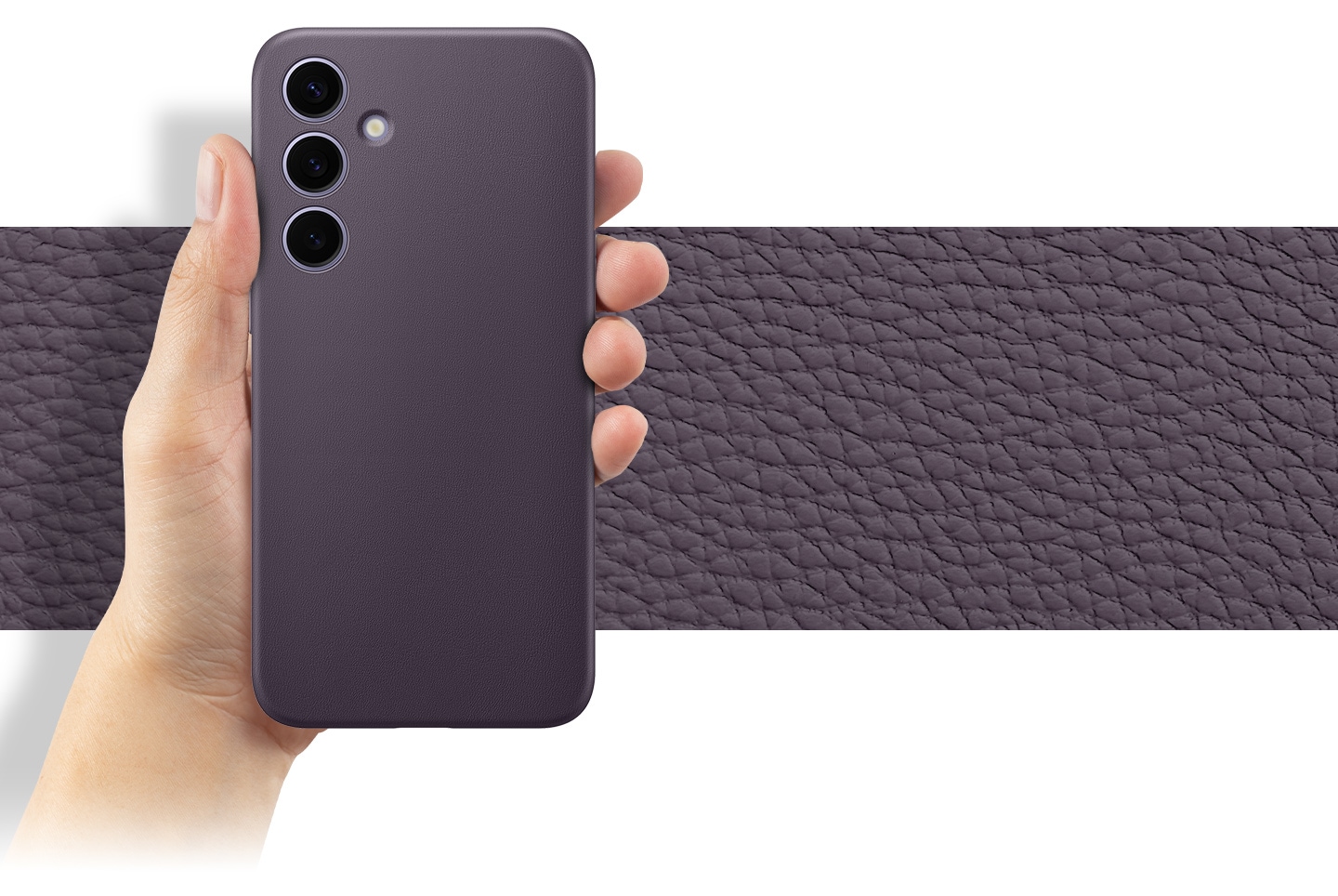 Wrap your phone in elegance with the Vegan Leather Case. Add a soft, lavish touch while enhancing your device's modern style.