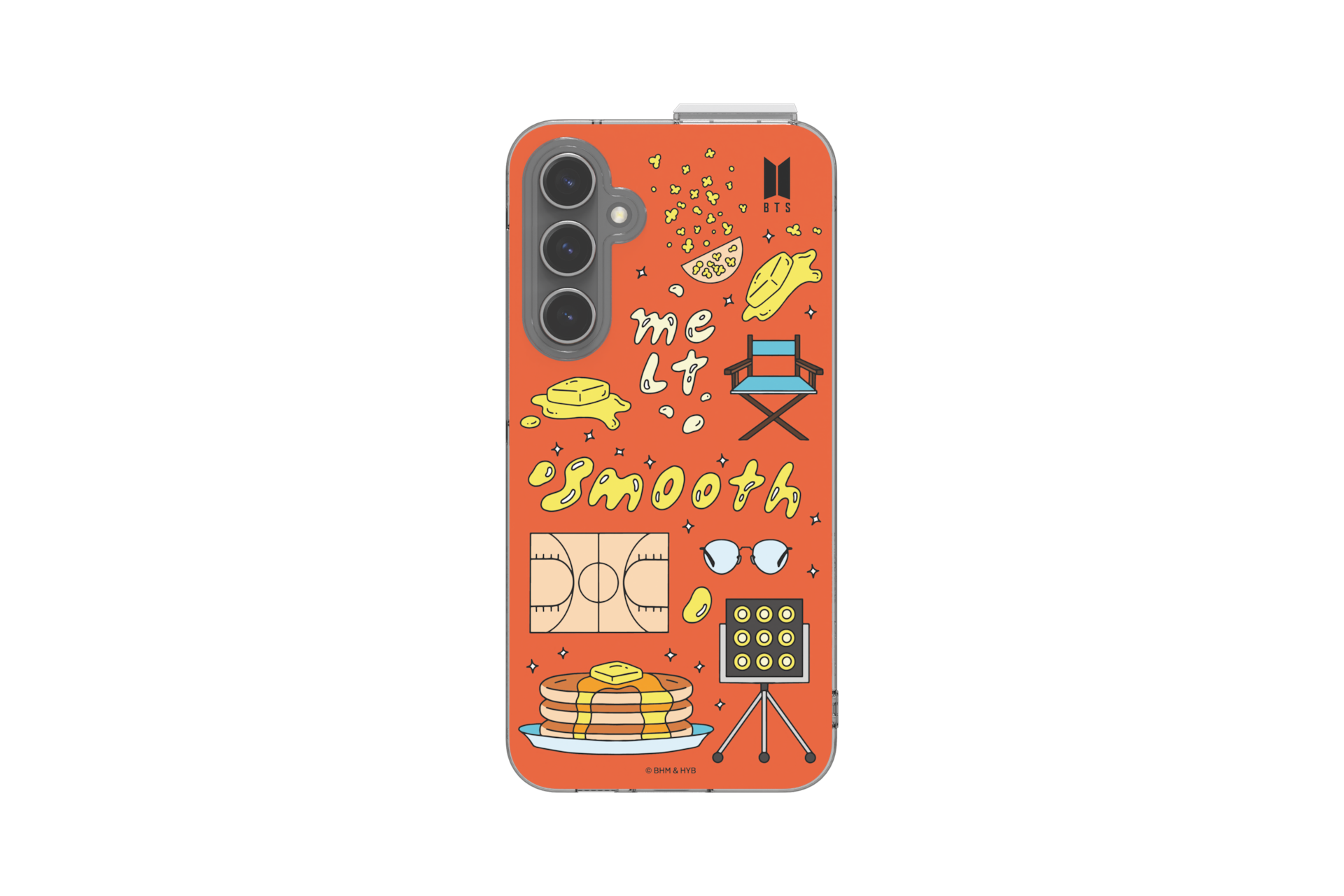 BTS Cover for Galaxy S23FE Orange Samsung Indonesia