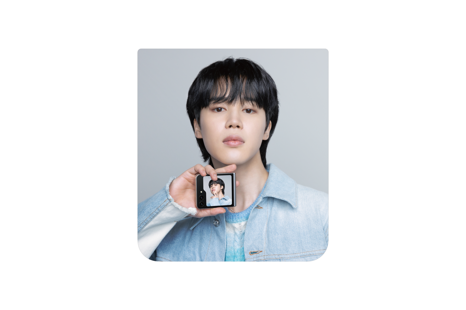 Galaxy Z Flip5 Flipsuit Card BTS JIMIN