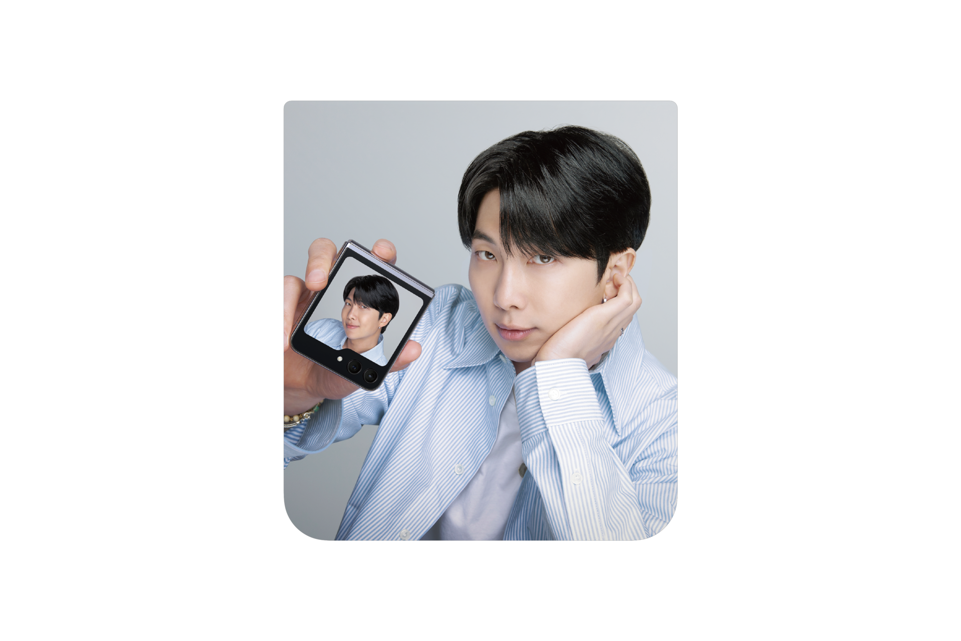 Galaxy Z Flip5 Flipsuit Card BTS RM