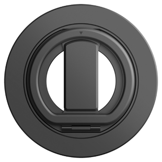 Magnetic Ring Holder Front Gray 