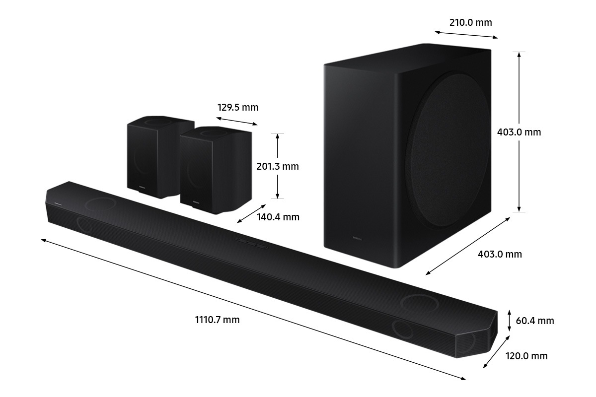 Cara setting hot sale soundbar samsung