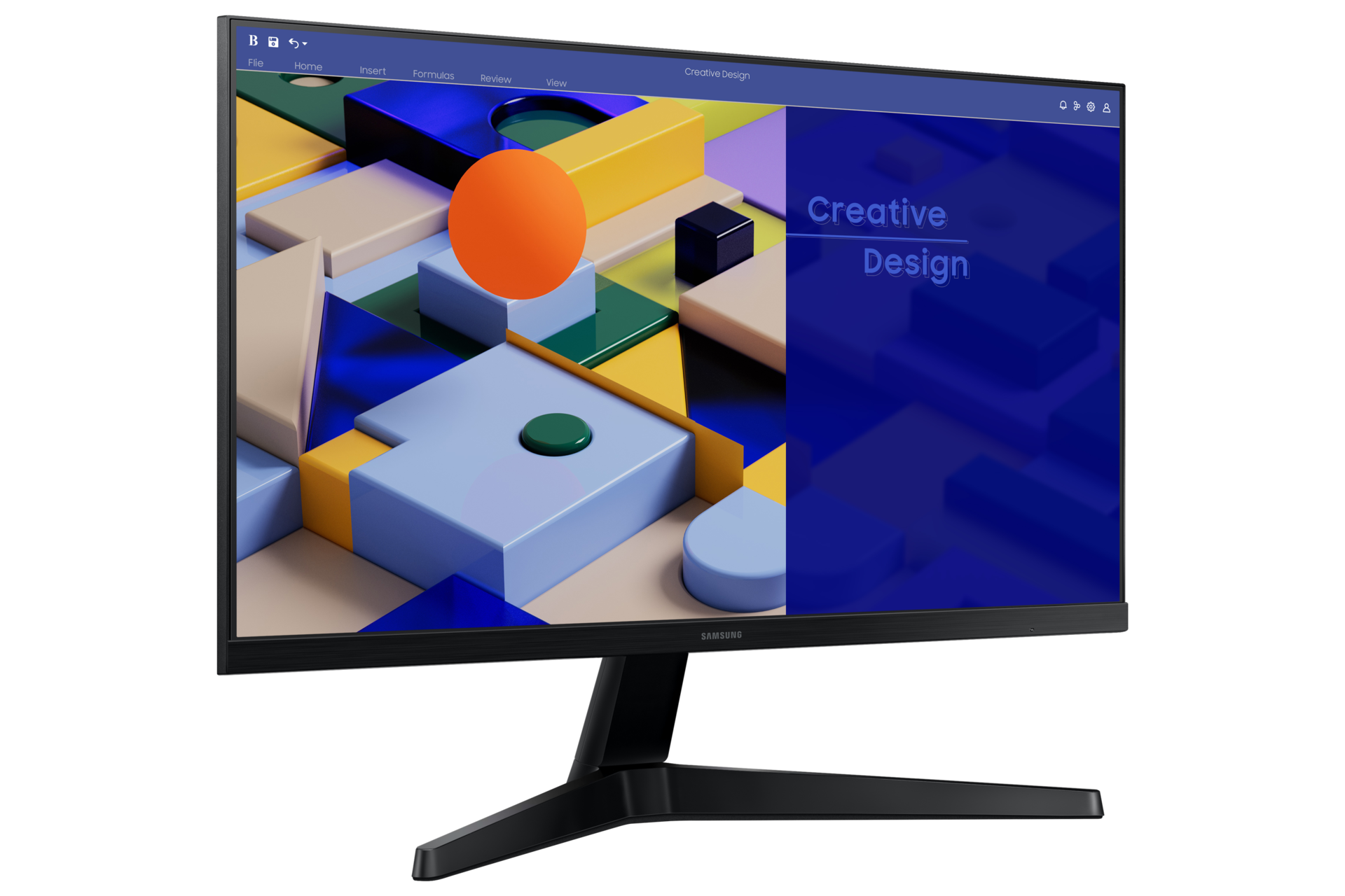 24" S31C 75Hz FHD IPS Bezel-less Monitor with Dual Interface and FreeSync