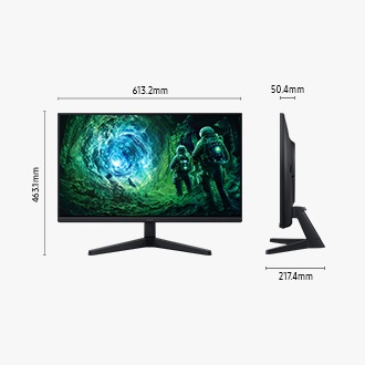 [27" Ódýs~séý G~5 G53F QH~D 200Hz G~ámíñ~g Móñ~ítór~ Blác~k]