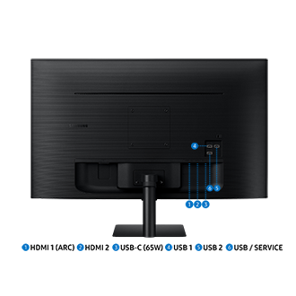 Desain bodi iconic slim Samsung M7 smart monitor, hadir dengan 4K UHD HDR10+ dan Streaming TV + Webcam. Beli smart monitor Samsung M7 2022 Black garansi resmi SEIN di sini.