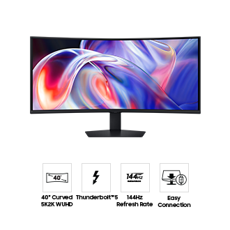 40" ViewFinity S8 S85TH 5K2K WUHD Monitor Black