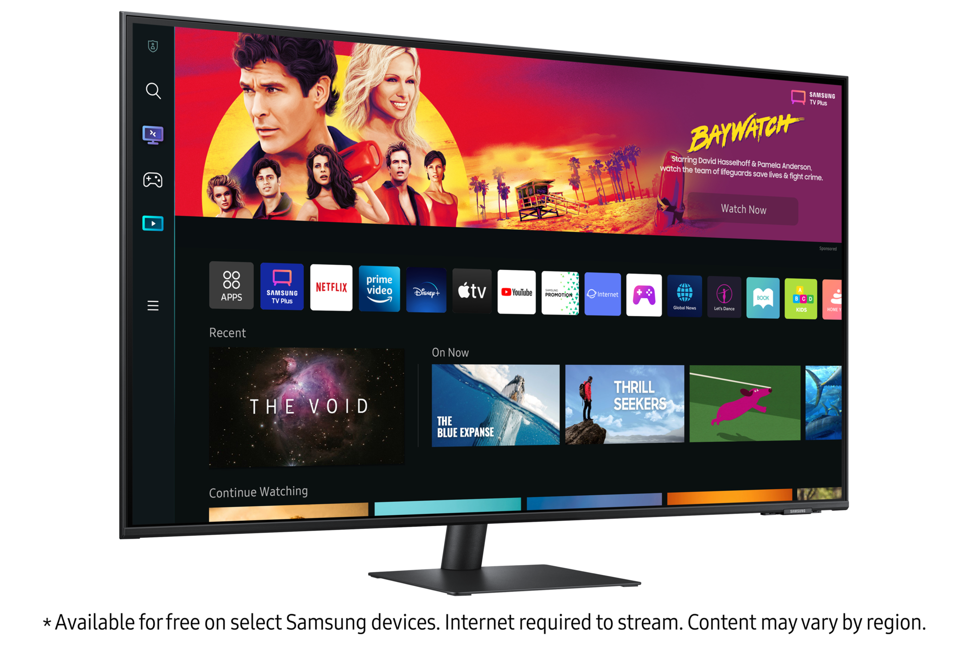 Samsung smart monitor M7 2022 ukuran 43 inch hadir dengan layar 4K UHD 3840 x 2160 pixel, dilengkapi HDR10+ yang tajam. Beli Samsung smart monitor 43 inch M7 2022 Black di toko online resmi Samsung Indonesia.