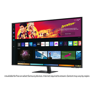 Samsung M7 smart monitor 43 inch 2022 Black menghadirkan fitur Wireless Dex, resolusi tinggi 4K UHD 3840 x 2160 pixel. Lihat fitur dan spesifikasi M7 Samsung monitor di website resmi Samsung Indonesia.