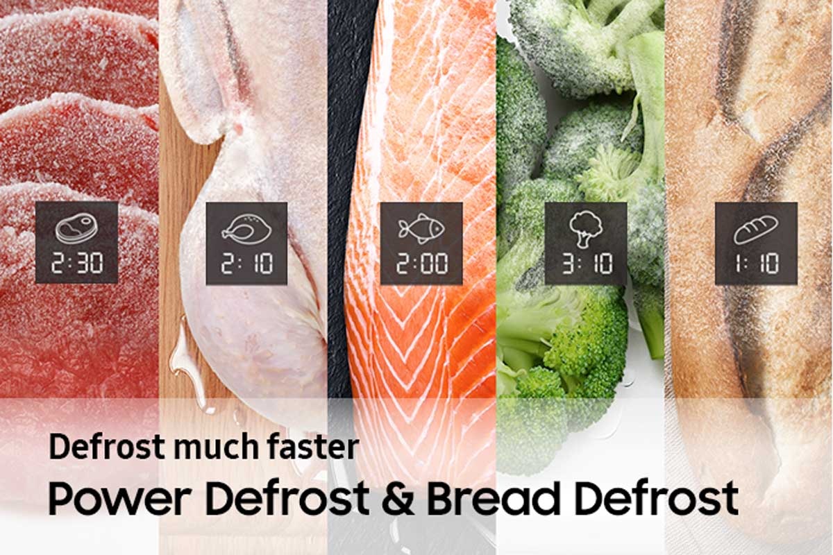 Power Defrost & Bread Defrost