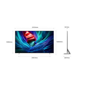 115" Micro RGB R95H 4K Samsung Vision AI Smart TV (2025) Silver