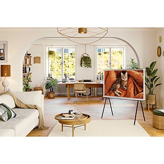 The Frame in a dining room.