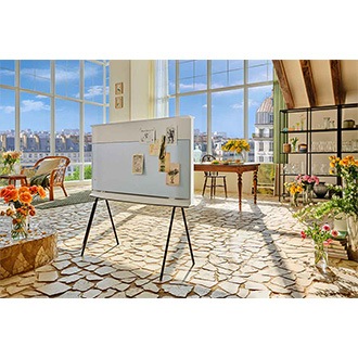 The Frame in a dining room.