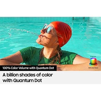 QLED TV Q60D with Color volume 100% can deliver full range of color