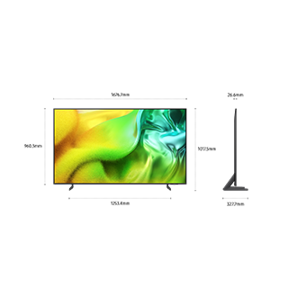 75" Neo QLED QN1EH 4K Samsung Vision AI Smart TV (2026) Titanium Gray