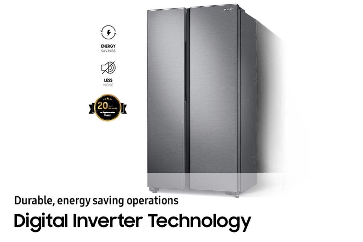 Digital Inverter Technology Durable, energy saving operations