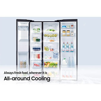 All-around Cooling Always fresh food, wherever it is