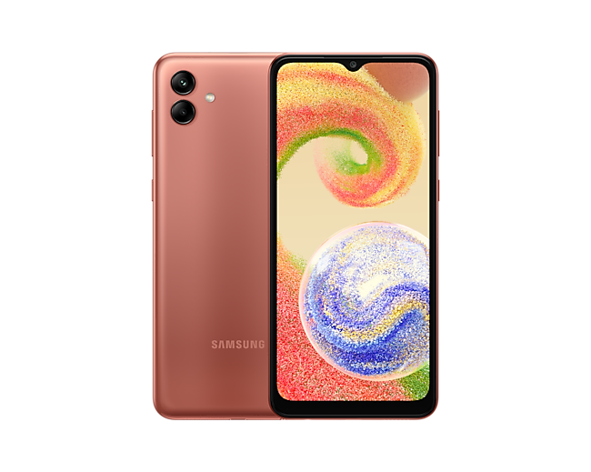 Beli Smartphone Samsung Galaxy A04 Orange Copper