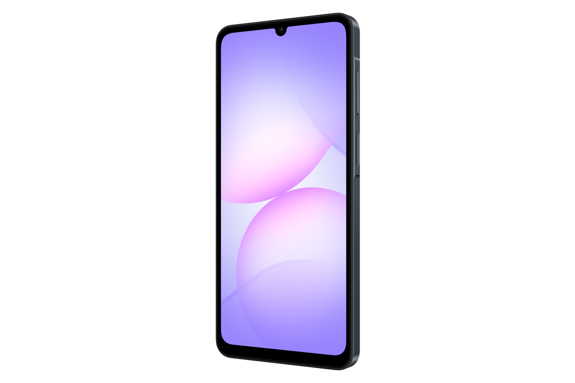 Galaxy A07 FrontR30 Black 