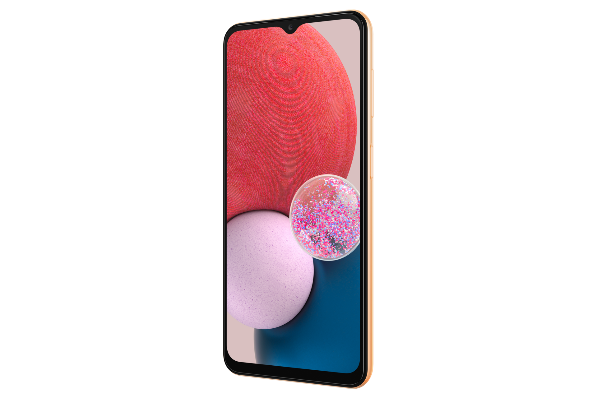 HP Samsung A13 hadir dengan layar Gorilla Glass 5, bodi plastik dengan dimensi 6,6 inci. Beli Samsung Galaxy A13 RAM 6GB orange dengan memori internal 128GB di website resmi Samsung Indonesia.