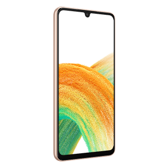Samsung A33 hadir dengan Super AMOLED display 90Hz refresh rate, layar 6,4 inci Gorilla Glass 5. Ketahui harga Samsung Galaxy A33 5G Awesome Peach resmi Samsung Indonesia.