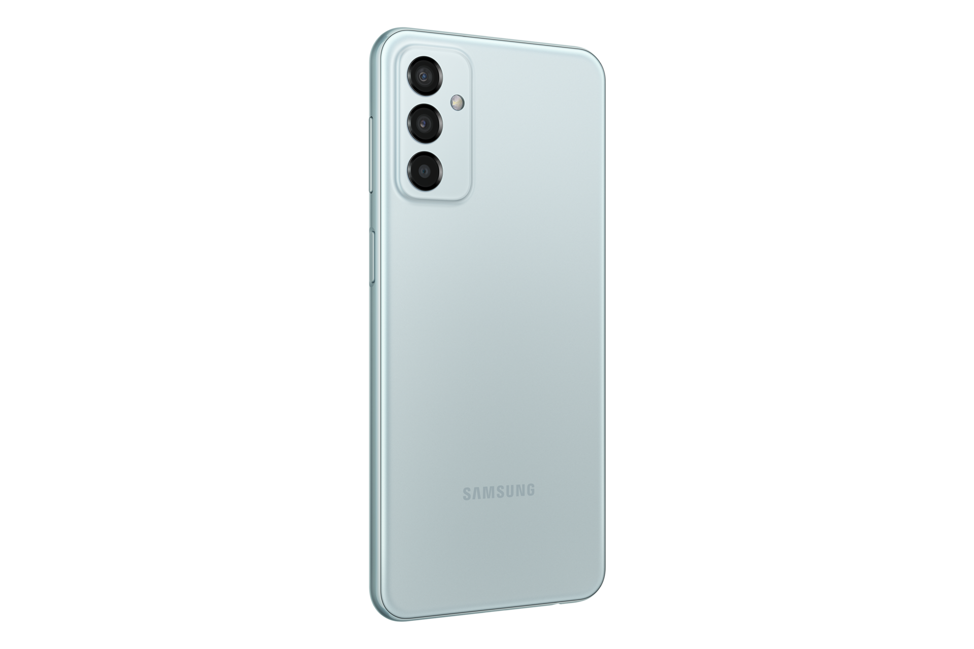 Resmi dirilis, ketahui daftar harga Samsung M23 5G garansi resmi SEIN di website Samsung Indonesia. HP Samsung M23 BNIB warna Light Blue hadir dengan side-mount FP sensor.