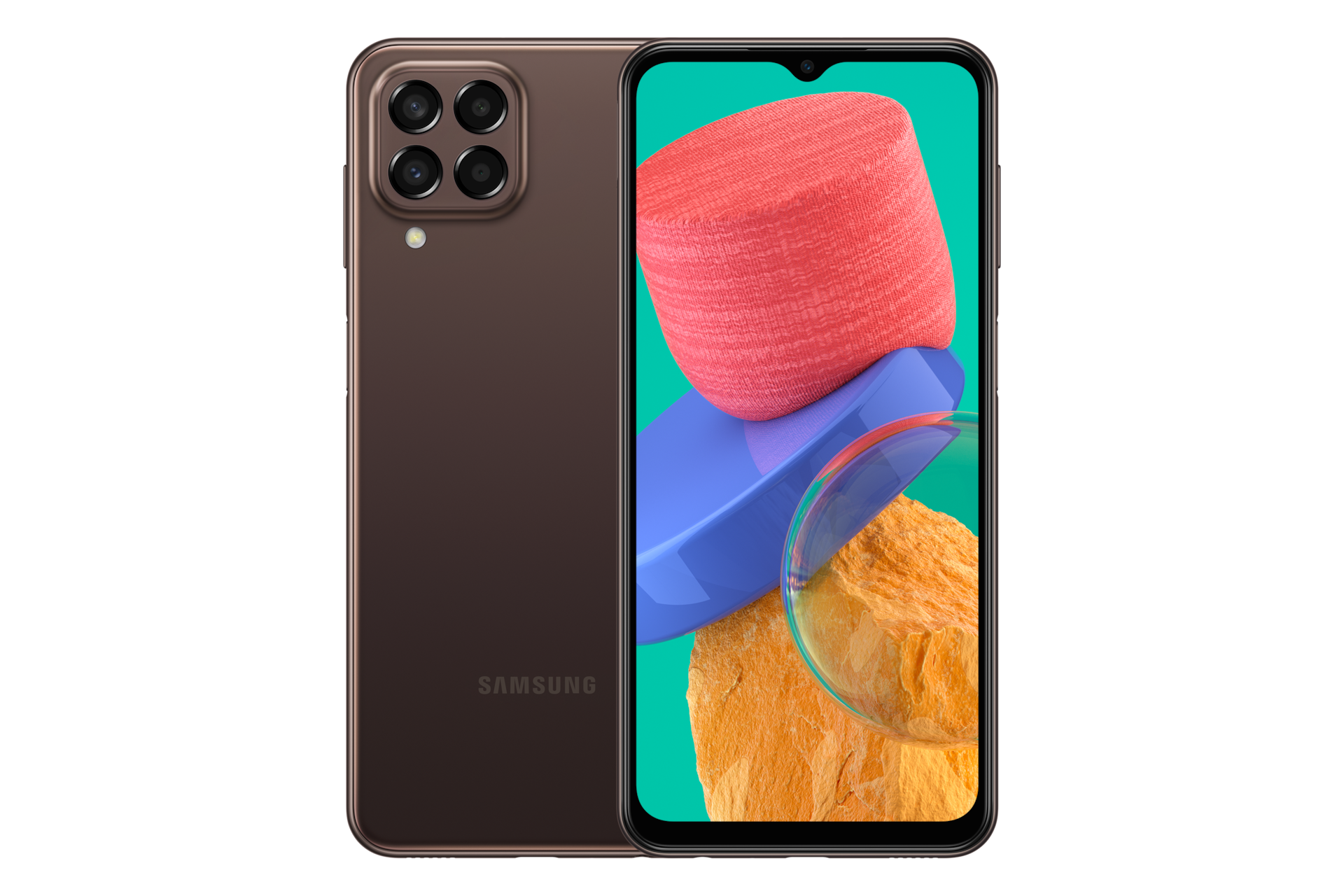 Cek daftar harga Samsung M33 garansi resmi SEIN, hadir dengan layar TFT Full HD+ 6,6 inci layar Infinity-V. Lihat model HP Samsung M33 5G Brown di website Samsung Indonesia.