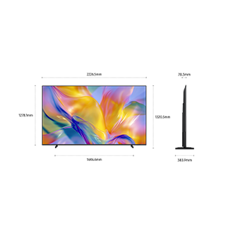 100" Mini LED M90H 4K Samsung Vision AI Smart TV (2026) Titanium Black