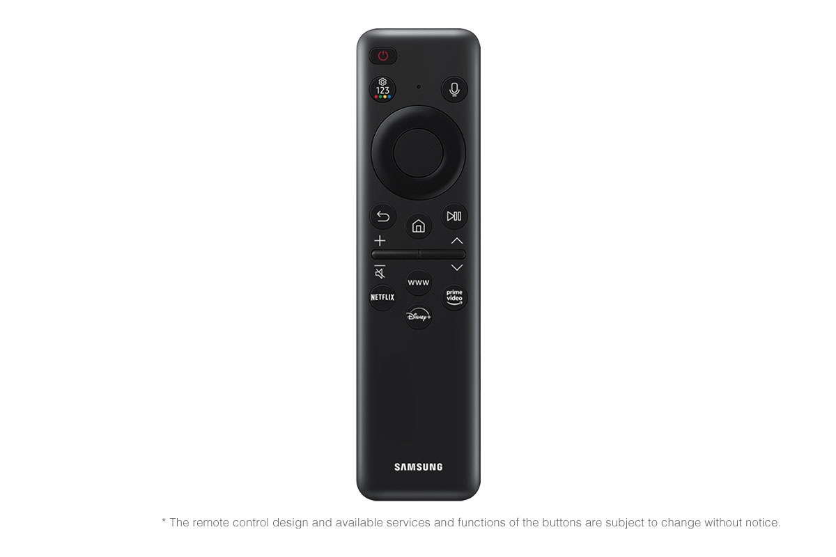 Samsung Solarcell remote which can control Samsung 2024 Crystal UHD DUE800