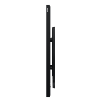 Bracket TV gantung putar Samsung VG-ARAB untuk TV The Frame 2022 dan Samsung Neo QLED. Bracket TV putar 360 derajat dalam tampilan sisi kiri TV.