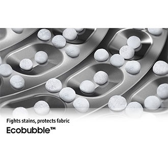 Ecobubble™ Fight stains, protects fabric