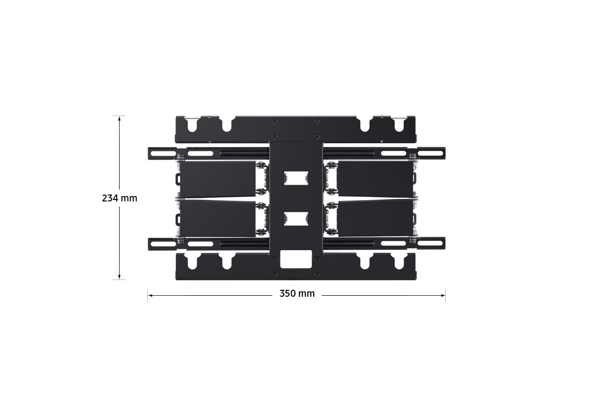 Dimension of Samsung Full Motion Slim Wall Mount (350 x 234 mm) VWMN-B05FB