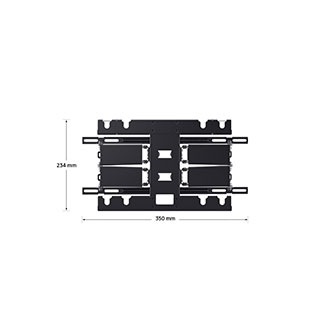 Dimension of Samsung Full Motion Slim Wall Mount (350 x 234 mm) VWMN-B05FB