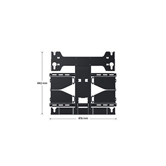 Dimension of Samsung Full Motion Slim Wall Mount (476 x 442 mm) VWMN-B16FB