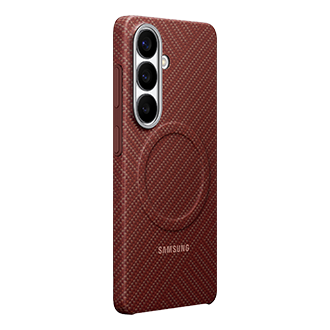 Galaxy S26 Carbon Magnet Case Dynamic Red 