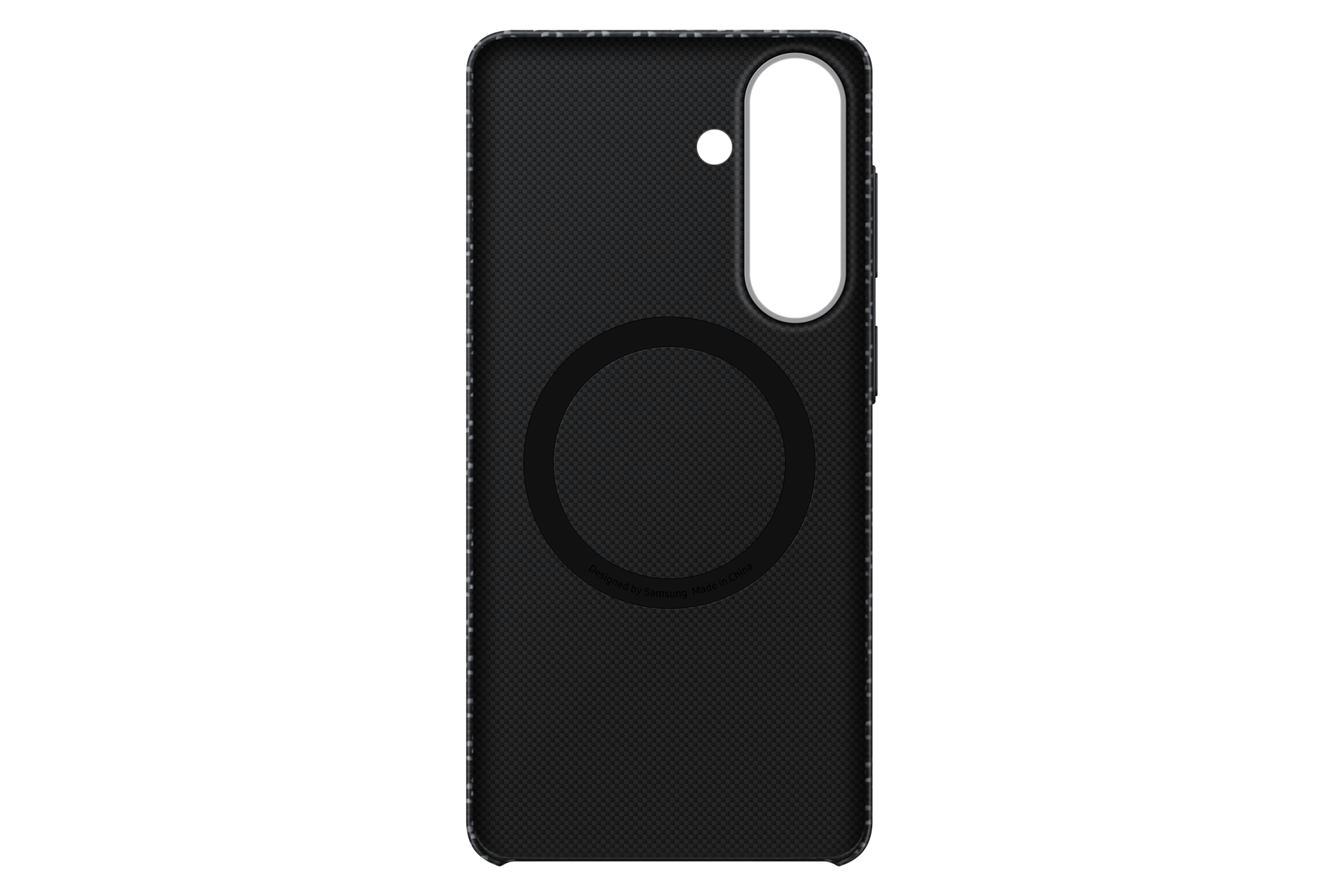 Galaxy S26+ Carbon Magnet Case Back Dark Gray 