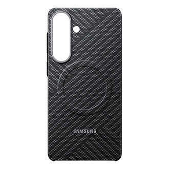 Galaxy S26+ Carbon Magnet Case Front2 Dark Gray 