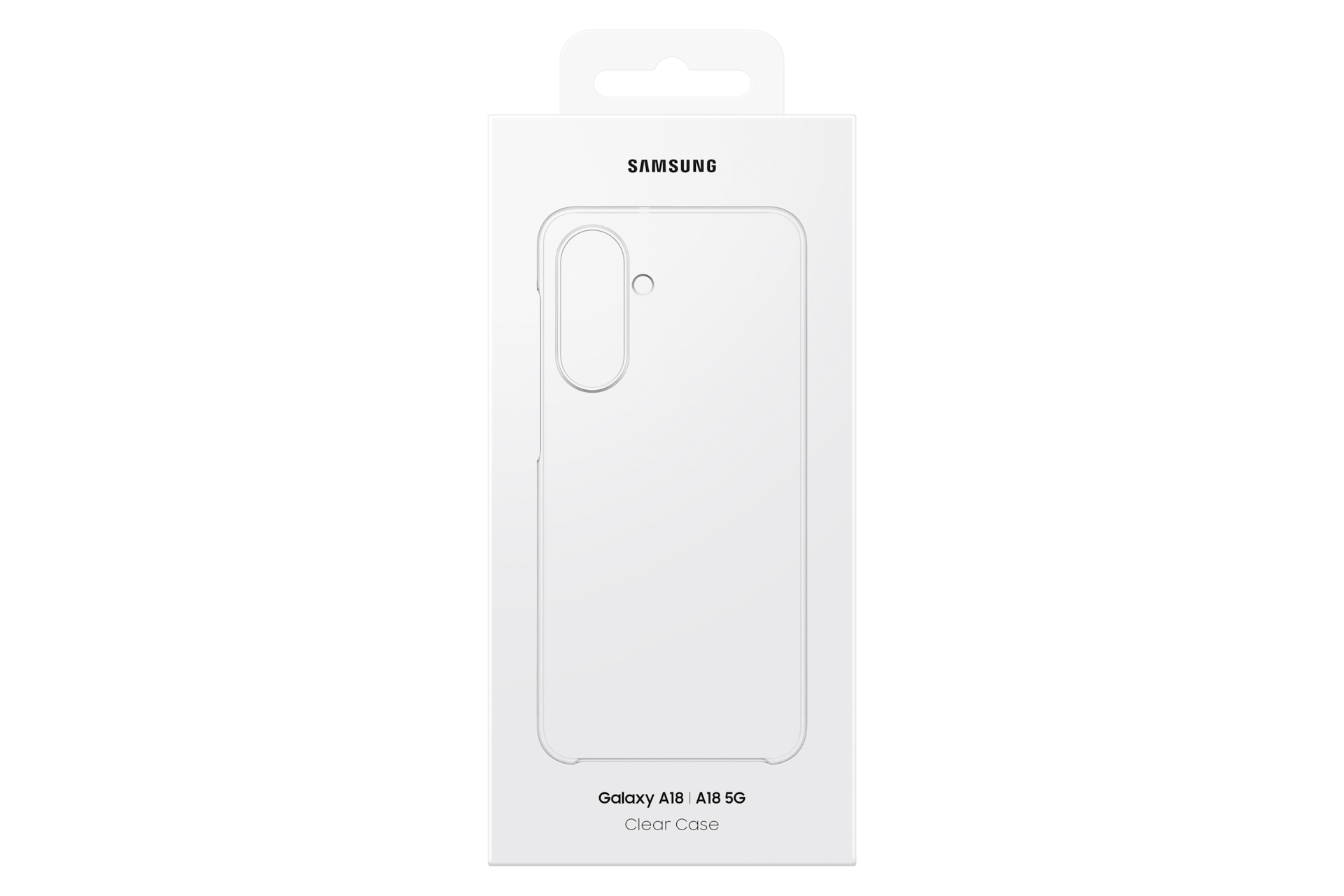 Clear Case for Galaxy A18  Package Transparent 