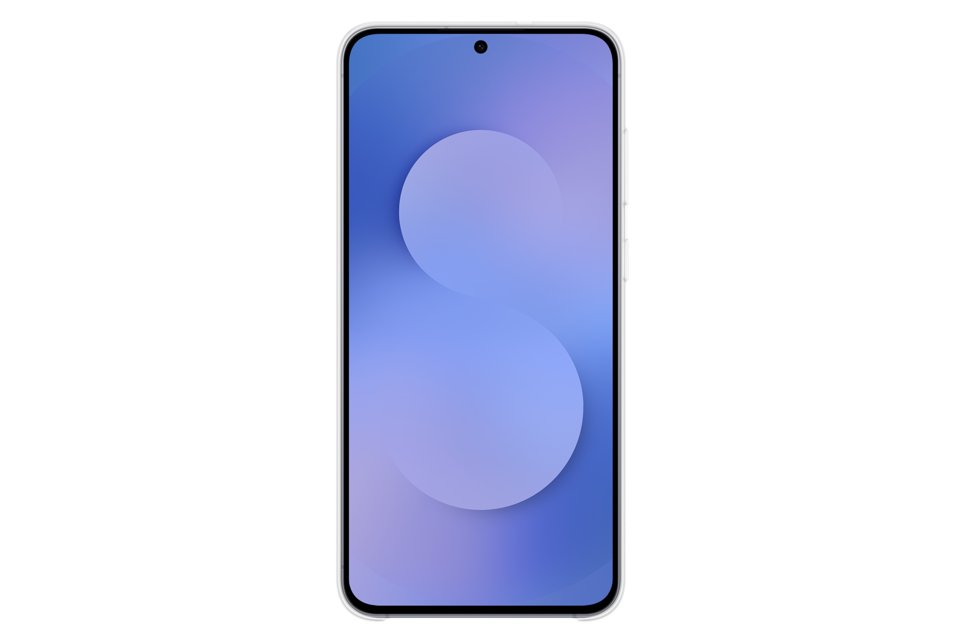 Clear Case for Galaxy S25 FE Back Transparent 