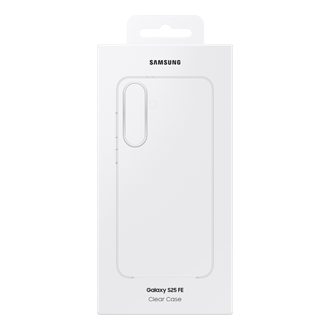 Clear Case for Galaxy S25 FE Package Transparent 