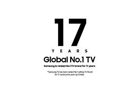 17 years Global No.1 TV