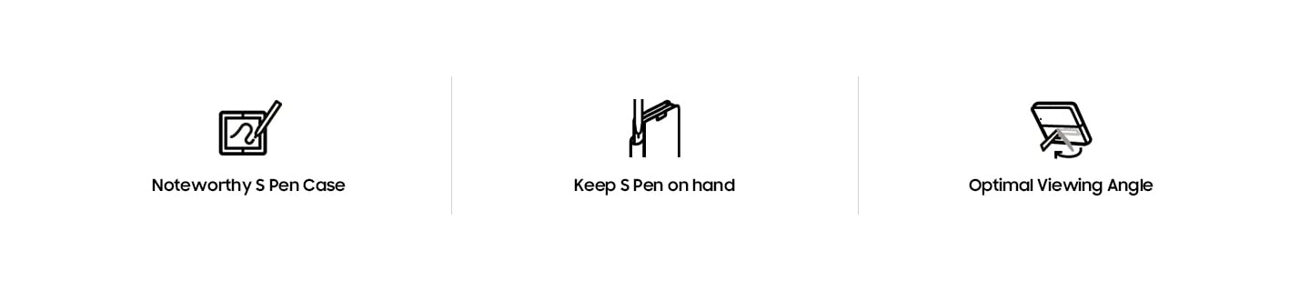قضية القلم الجديرة بالملاحظة | Keep S Pen في متناول اليد | زاوية المشاهدة الأمثل