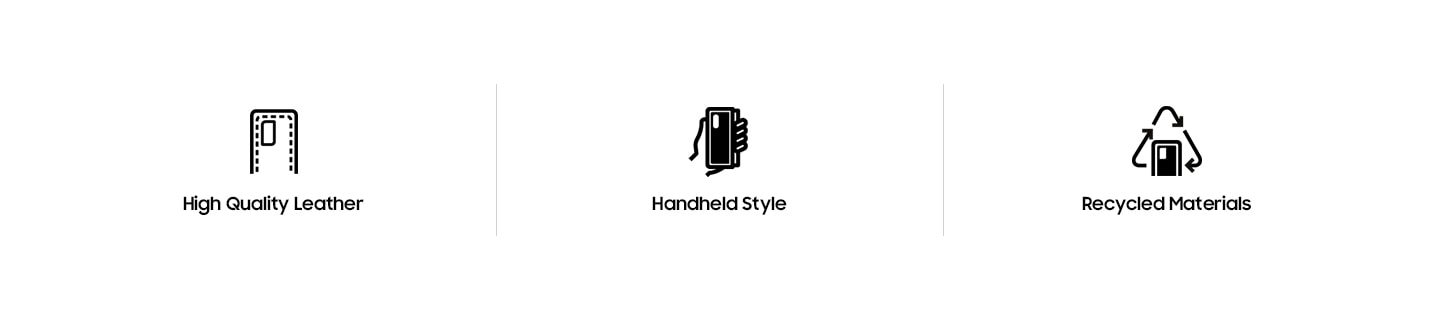 High Quality Leather | Handheld Style | Recycled Materials