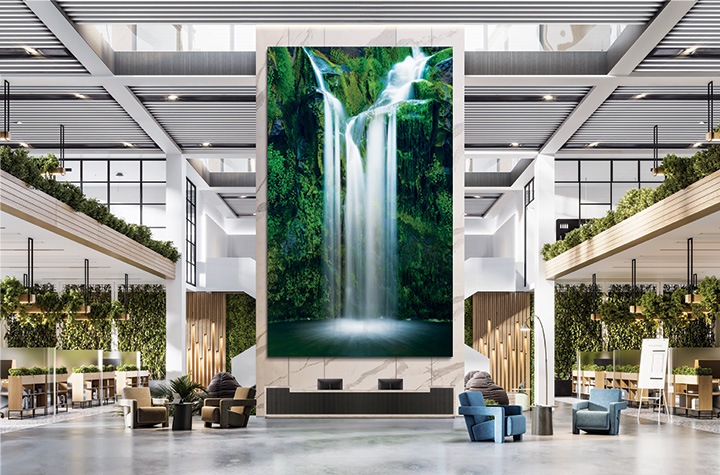 The Wall P1.2 MicroLED Display IWC LH012IWCMWS | Samsung Business IE