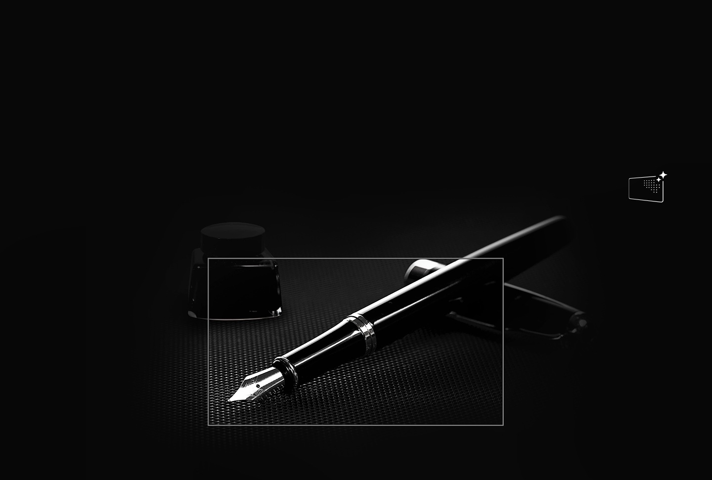 True black presentation