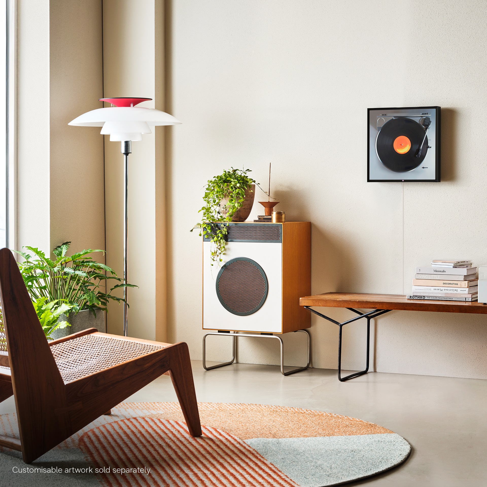 Music Frame HW-LS60D Wireless Smart Speaker (2024) Black