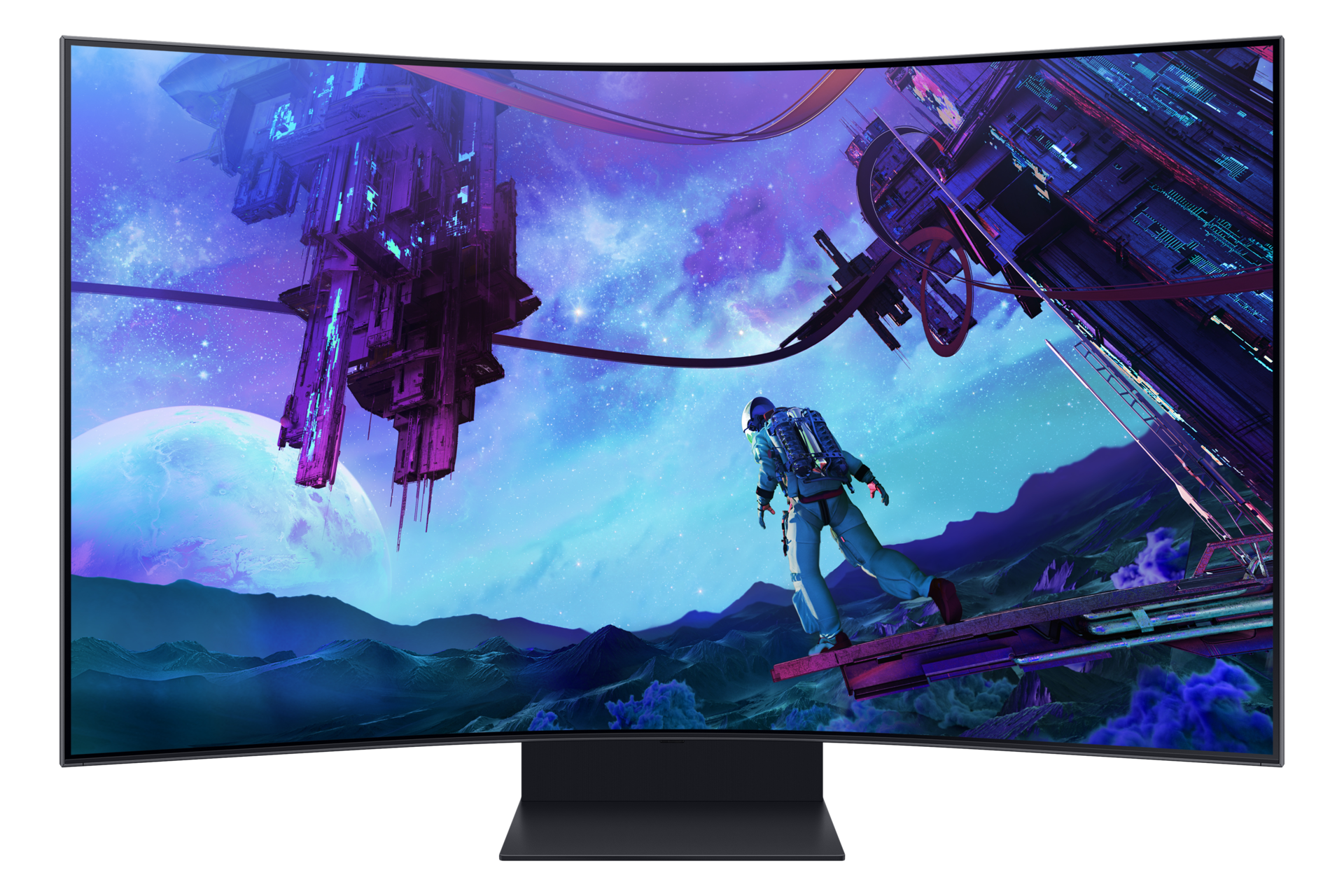 Samsung Odyssey Ark 2nd Gen (G97NC) 4K curved gaming monitor now