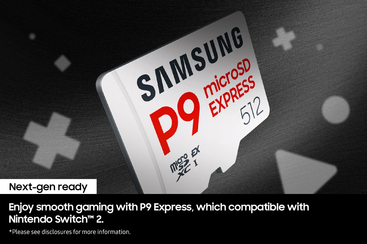 microSD Express Card P9 Express White