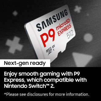 microSD Express Card P9 Express White