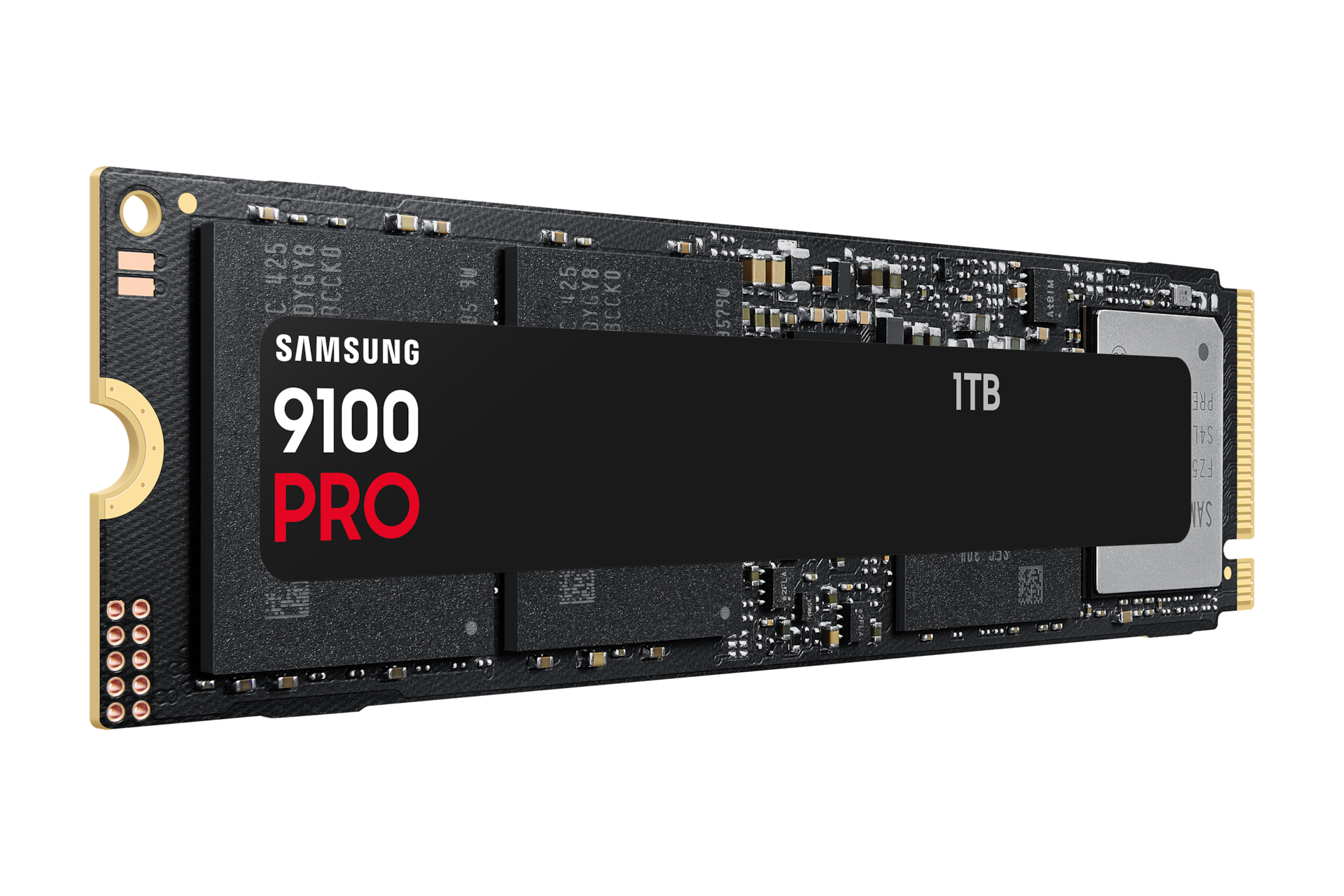 9100 PRO PCIe 5.0 NVMe M.2 SSD L-Perspective Black 